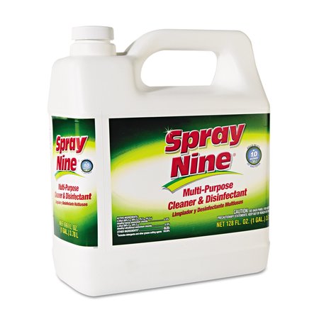 SPRAY NINE Cleaners & Detergents, 1 gal Bottle, Liquid, 4 PK 26801